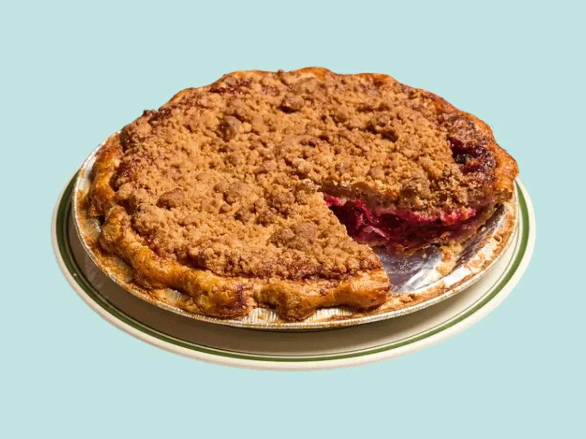 Sour Cherry & Pear Pie, Whole